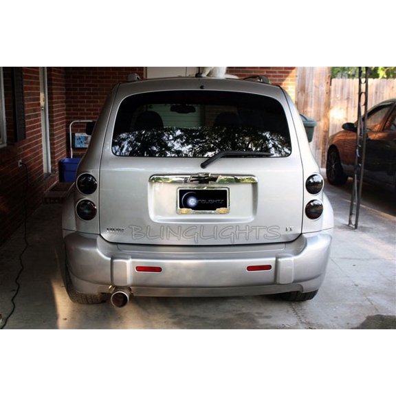 For Chevy HHR Tint Smoke Overlays Taillamps Taillights Tail Lamps Lights Tinted Smoked Film Chevrolet