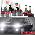 thumbnail image 1 of For Chevy Impala 2009 2010 2011 2012 - 6x Combo LED Headlight Hi-Lo Beam + Fog Light Bulbs Kit White, 1 of 14