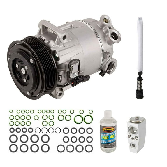 For Chevy Impala 2014 OEM AC Compressor w/ A/C Repair Kit - BuyAutoParts