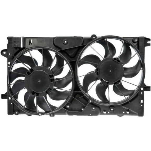 For Chevy Impala A/C Radiator Fan Assembly 2014 15 16 2017 2.5L Engine Replacement For GM3115277 | 20970657, 20970656, 23131503