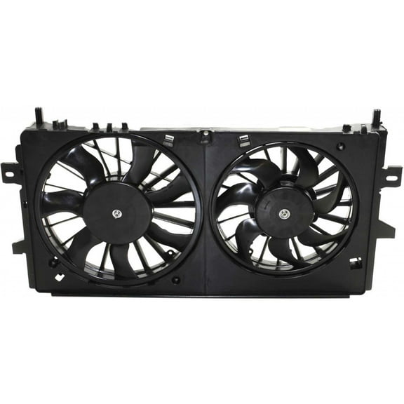 For Chevy Impala / Monte Carlo Cooling Fan Assembly for Radiator / A/C Condenser 2006-2016 | For GM3115188 | 89018697