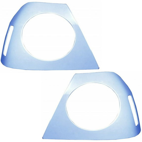 For Chevy Impala Tail Light Bezel 2000 01 02 03 04 2005 Pair Driver and Passenger Side Paint to Match For GM2815101, GM2815102 | 88956009, 88956008