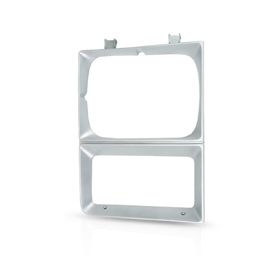 For Chevy K10 / K20 / K30 Headlight Door 1983 1984 Passenger Side | w/ Single Headlamps | Silver | GM2513108 | 14043874