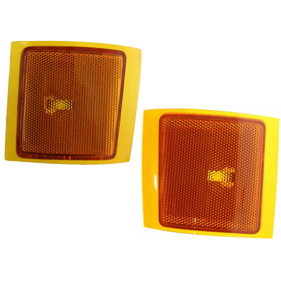 For Chevy K1500/2500/3500 Side Marker Light 1994-2000 Driver and Passenger Side | Pair | Lower | CAPA | GM2550144