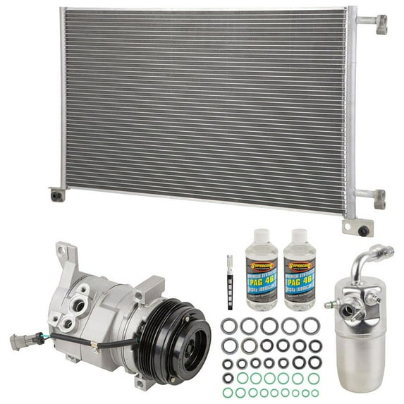 For Chevy Kodiak Silverado 1500 A/C Kit w/AC Compressor Condenser Drier - BuyAutoParts