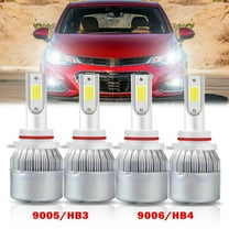 For Chevy LUMINA 1990-2001 - 6000K Front LED Headlight Bulbs High Low Beam Combo