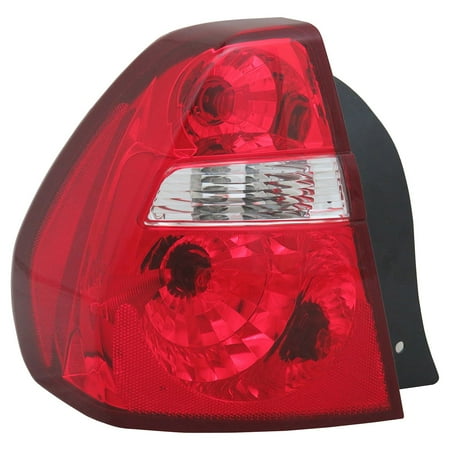 For Chevy Malibu 04-07 TYC 11-6008-00-9 Driver Side Replacement Tail Light Lamp Fits select: 2004-2008 CHEVROLET MALIBU