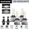 thumbnail image 1 of For Chevy Malibu 1997 1998 1999-2003 -6x LED Headlight Bulbs 9005 9006 High Low Beam 880 Fog Light Kit 6000K White, 1 of 14