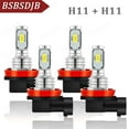 thumbnail image 1 of For Chevy Malibu 2004-2012 Combo 4x LED Headlight High&Low Beam Bulbs Kit 6000K, 1 of 10