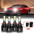 thumbnail image 1 of For Chevy Malibu 2016 2017 2018 - 4x 9005 HB3 LED High Low Beam Headlight Bulbs Kit Super Bright White, 1 of 10