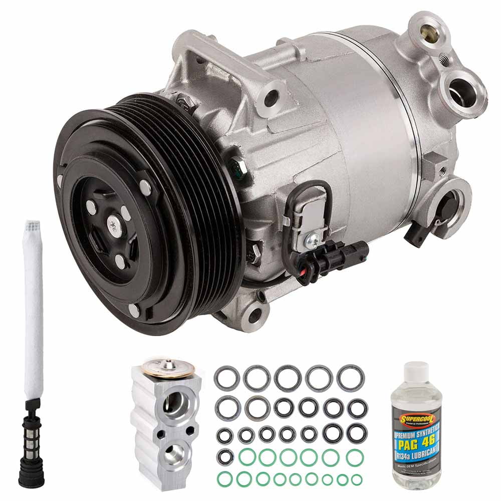 Buyautoparts AC Compressor & Repair Kit For 2016-2018 Chevy Malibu ...