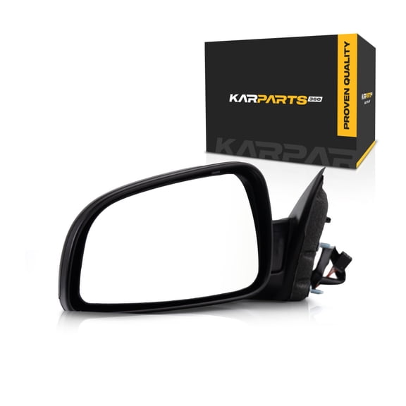 For Chevy Malibu Door Mirror 2008 09 10 11 2012 Driver Side | Power | Non-Heated | Black | LS | Replacement For GM1320343 | 25853517
