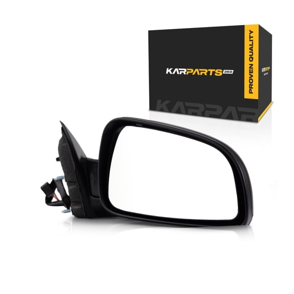 For Chevy Malibu Door Mirror 2008 09 10 11 2012 Passenger Side | Power | Non-Heated | Black | LS | Replacement For GM1321343 | 25853516