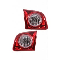 For Chevy Malibu Inner Tail Light Assembly 2008 09 10 11 2012 Driver and Passenger Side Pair GM2882109 | 15271120