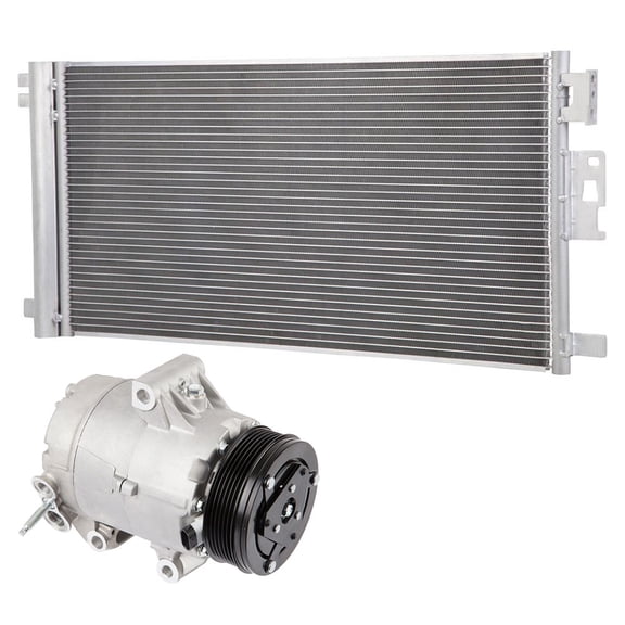 For Chevy Malibu & Pontiac G6 AC Compressor w/ A/C Condenser & Drier - BuyAutoParts
