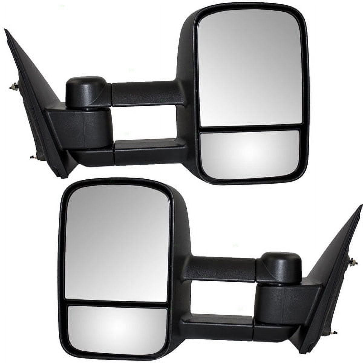 Schefenacker Mirror For Chevy Pickup Truck Trailer Tow Camper Mirror Manual Fold Telescopic ...