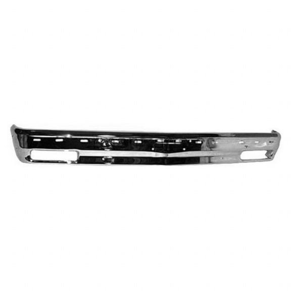 For Chevy S10 Blazer 1991 92 93 1994 Bumper Face Bar | Front | Chrome | w/ Strip Holes | GM1002173 | 15990617