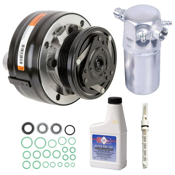 For Chevy S10 & GMC Sonoma 1994 1995 OEM AC Compressor w/ A/C Repair Kit - BuyAutoParts