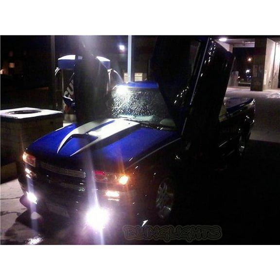 For Chevy S10 Xtreme Body Xenon Bumper Fog Lamps Driving Lights Kit Chevrolet S-10