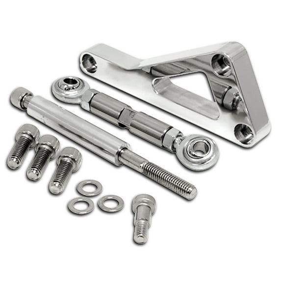 For Chevy SB Small Block Alternator Bracket Set LWP Polished Billet Aluminum