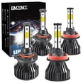 thumbnail image 1 of For Chevy Silverado 1500 2007-2015 Hi/Lo Beam 4x Combo LED Headlight Kit Bulbs, 1 of 11