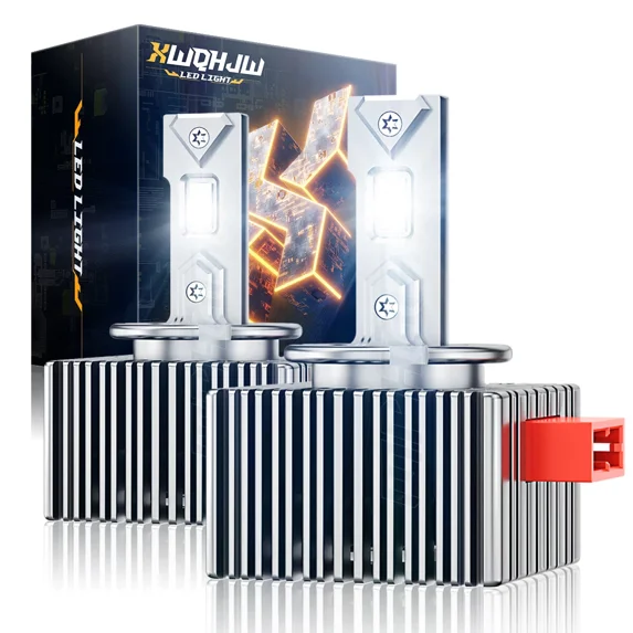 For Chevy Silverado 1500 2016-2018 Replace HID D5S LED Headlight Bulbs High-Low