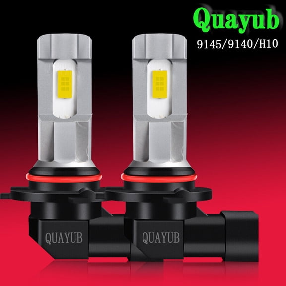 For Chevy Silverado 1500 2500 HD 2003-2005 2006 LED Fog Lights Bulbs 80W 8000LM