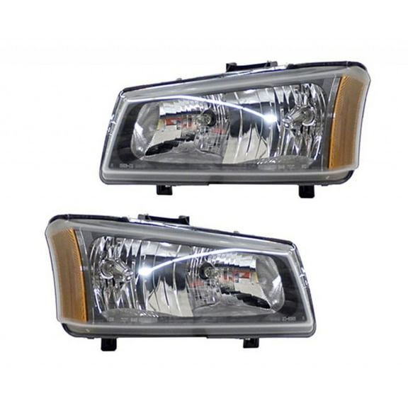 For Chevy Silverado 1500 / 3500 Classic Headlight Assembly 2007 Pair Driver and Passenger Side CAPA Certified For GM2502257