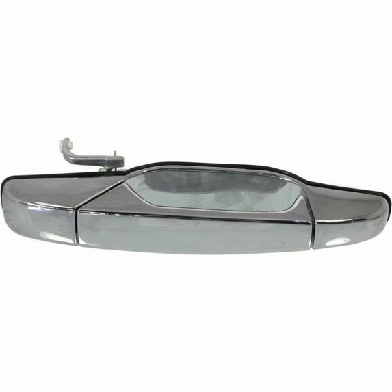 For Chevy Silverado 1500 Exterior Door Handle 2007 08 09 10 11 12 2013 Front Passenger Side Chrome | w/o Key Hole