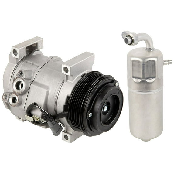 For Chevy Silverado 1500 & GMC Sierra 1500 AC Compressor w/ A/C Drier - BuyAutoParts