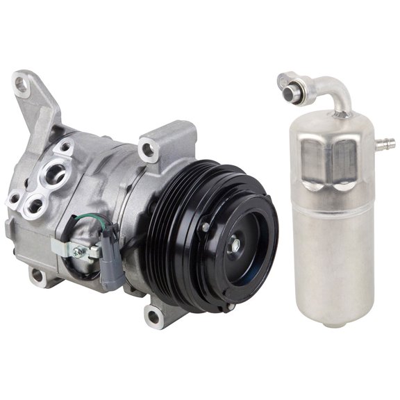 For Chevy Silverado 1500 & GMC Sierra 2500 HD OEM AC Compressor w/ A/C Drier - BuyAutoParts
