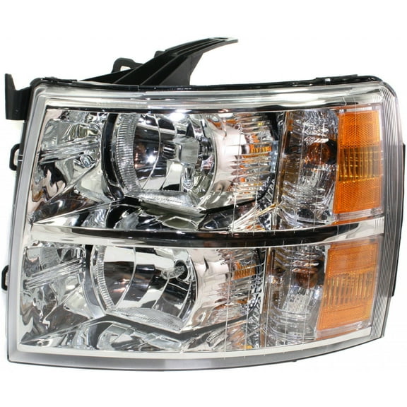 For Chevy Silverado 2500/3500 HD 2007-2013 Headlight Assembly Driver Side | Replacement For GM2502280 | 22853027