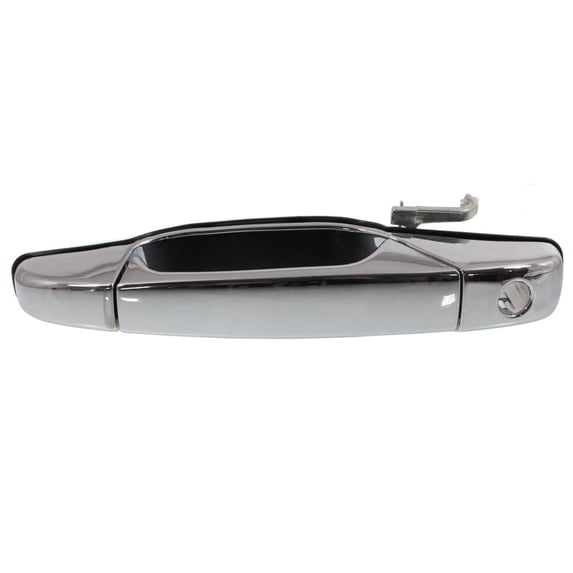 For Chevy Silverado 2500/3500 HD 2007-2014 Exterior Door Handle Driver Side | Front | Chrome | Replacement For GM1310163 | 22738721