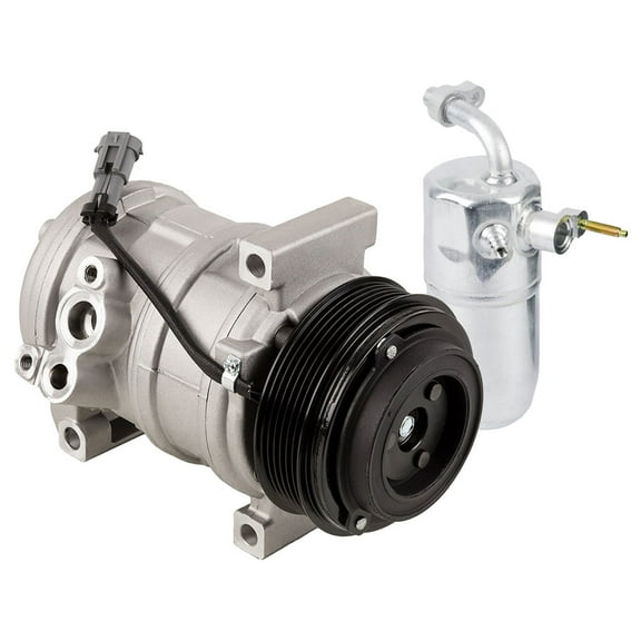 For Chevy Silverado 2500 & GMC Sierra 3500 HD AC Compressor w/ A/C Drier - BuyAutoParts
