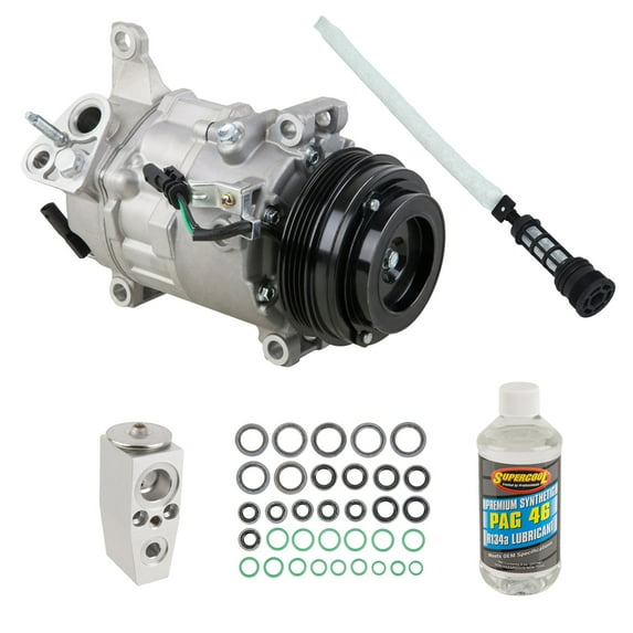 For Chevy Silverado 2500 HD & Silverado 3500 AC Compressor w/ A/C Repair Kit - BuyAutoParts