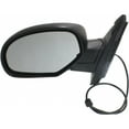 thumbnail image 1 of For Chevy Silverado 3500 2007 2008 2009 Door Mirror Driver Side | Heated | Power | Black | Replacement For 20843116 | GM1320325, 1 of 4