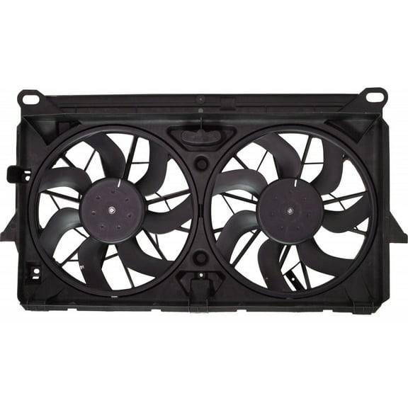 For Chevy Silverado A/C Radiator Fan Assembly 2007 2008 L8 Replacement For GM3115211