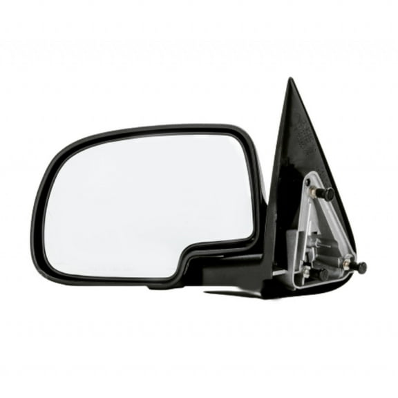 For Chevy Silverado Door Mirror 1999 Driver Side | Manual Folding | Chrome | Replacement For GM1320208 | 25876714