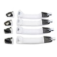 thumbnail image 1 of For Chevy Silverado GMC Sierra Premium Construction, 2014-2019 Fitment Olympic White Door Handles, 4Pcs, 1 of 5