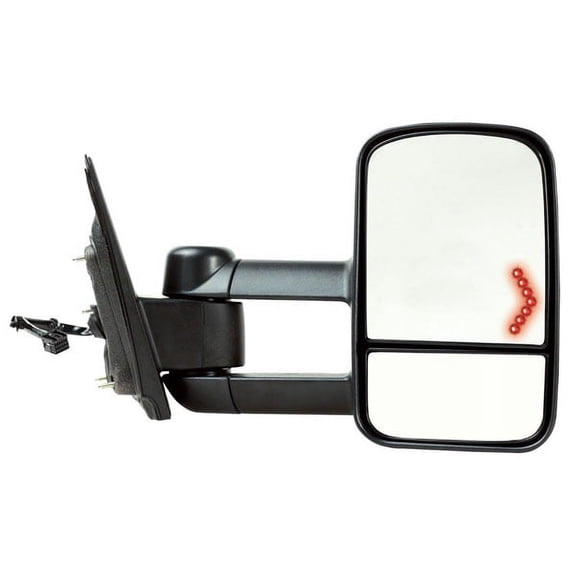 For Chevy Silverado Sierra Tow Mirror Power Heat Telescopic w/Signal Right Side