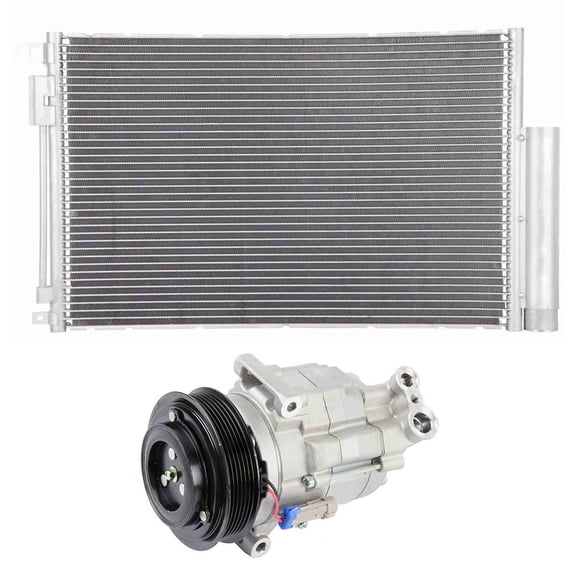 For Chevy Sonic 2012 OEM AC Compressor w/ A/C Condenser & Drier - BuyAutoParts