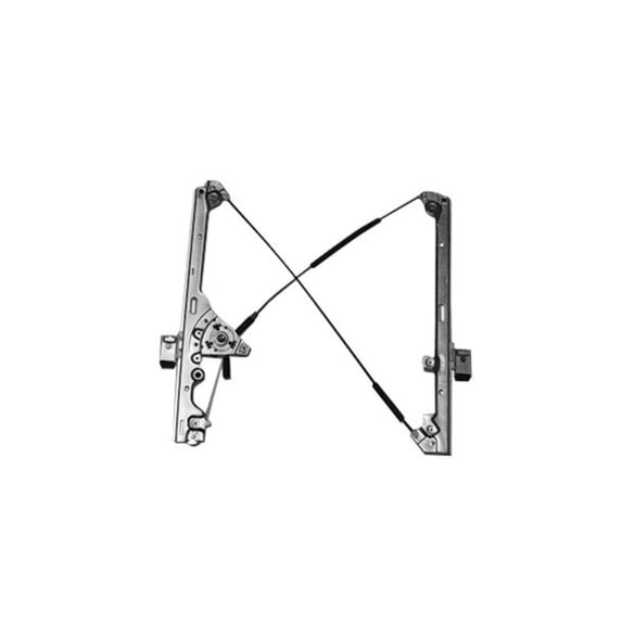 For Chevy Suburban 1500/2500 2000-2006 Window Regulator Driver Side | Front | Manual | X Cable Type | Replacement For GM1350109 | 15077851, 15871124