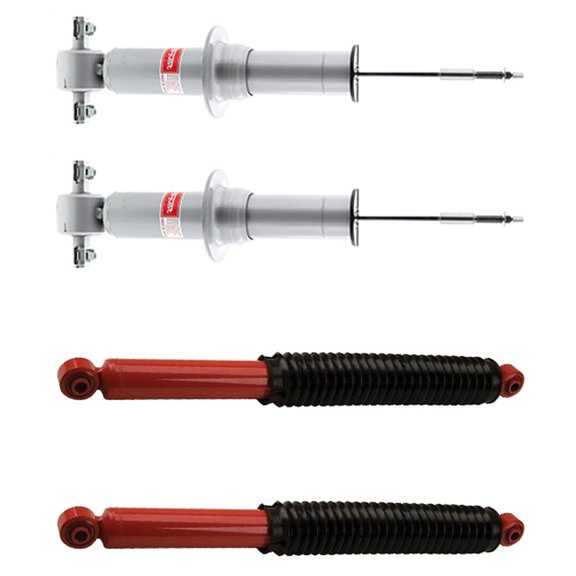 For Chevy Suburban Tahoe GMC Yukon XL Front Rear Shock Strut Spring Set - BuyAutoParts