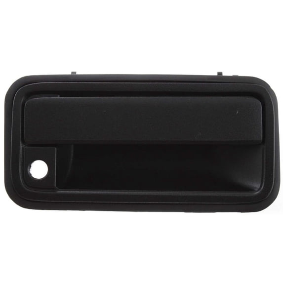 For Chevy Tahoe 1995 96 97 98 99 2000 Tailgate Handle | Rear | Lower | Outside | Textured Black | Plastic | Replacement For GM1915114 | 15050669