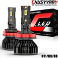 thumbnail image 1 of For Chevy Tahoe 2007-2014 - 2x H11 6000K White LED Headlight Bulbs Low Beam Kit, 1 of 13