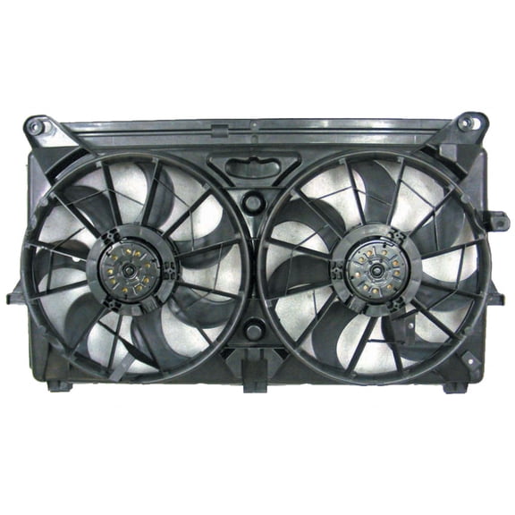 For Chevy Tahoe A/C Radiator Fan Assembly 2005 2006 Electrical Fan Model vFor GM3115212 | M: (R/L: 89023368)+B:(R:89023366/L:89024933)+ S: 8