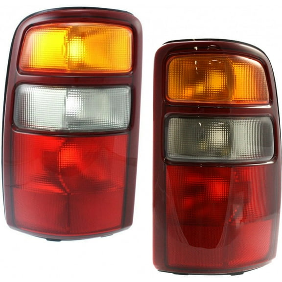 For Chevy Tahoe Tail Light Assembly 2002 2003 Driver and Passenger Side Pair For GM2800143 | 15224279