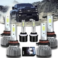 thumbnail image 1 of For Chevy Trailblazer 2002-2009 LED Headlight 9005+9006 High/Low Beam+ 880 Fog Lights Bulbs 6pcs, 1 of 22