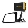 thumbnail image 1 of For Chevy Traverse 2009-2016 Door Mirror Driver Side | Power | Non-Heated Manual Folding | Textured Black | Replacement For 23453775 | GM1320388, 1 of 8