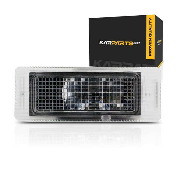 For Chevy Traverse License Light Unit 2013 14 15 16 2017 Driver OR Passenger Side | Single Piece | CAPA Certified | GM2870100 | 13502178